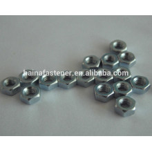 grade8.8 zinc Hex nut, din934 zinc plated hex nut m4,plain hex nut,zinc plated hex nut,hexagon nut